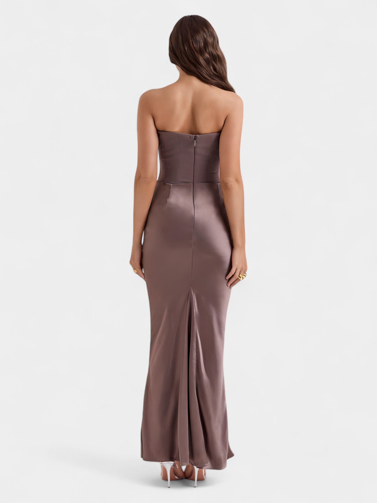 CHICAGO MAXI DRESS - MOCHA