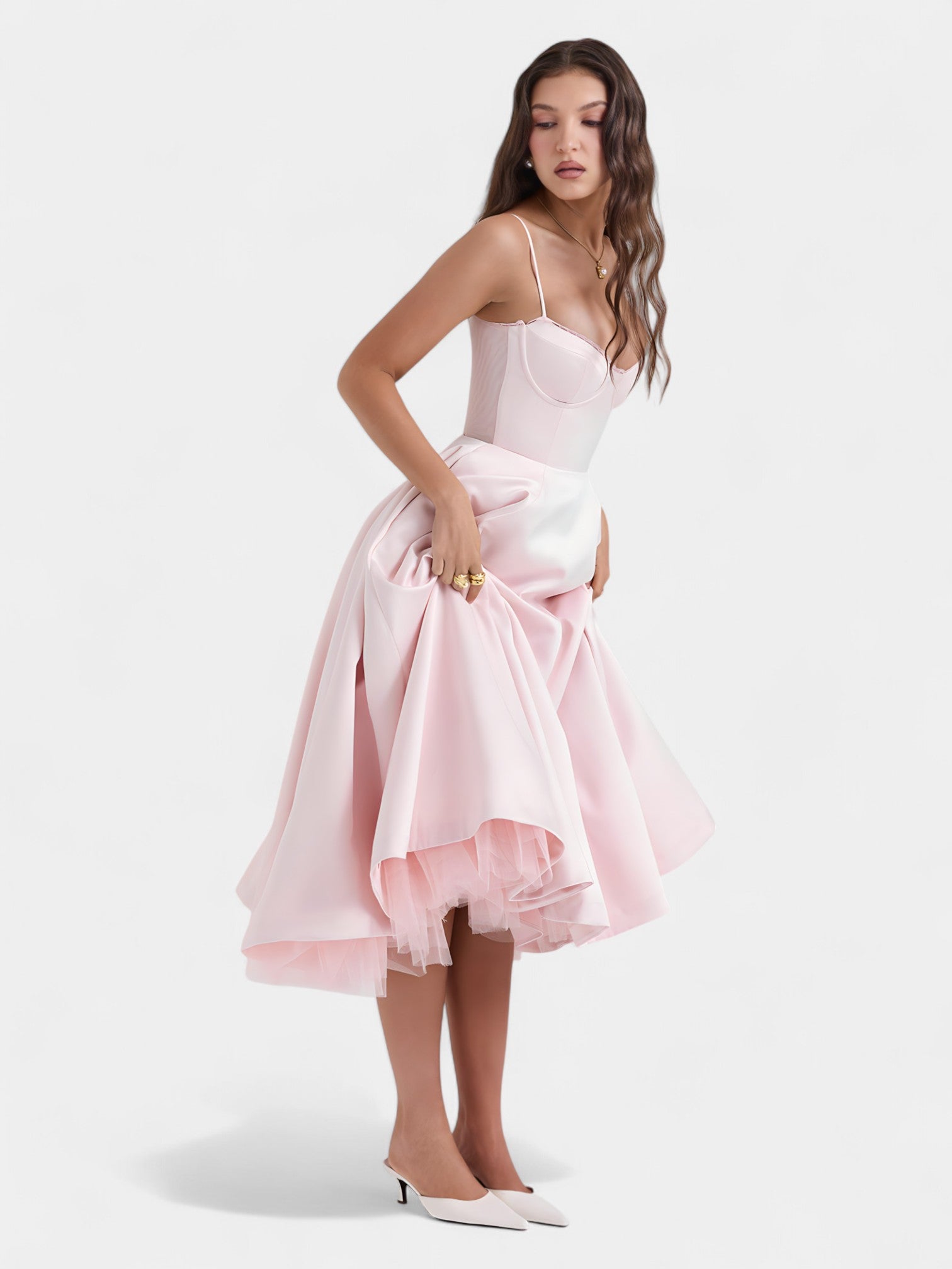 LUCIELLE MIDI DRESS