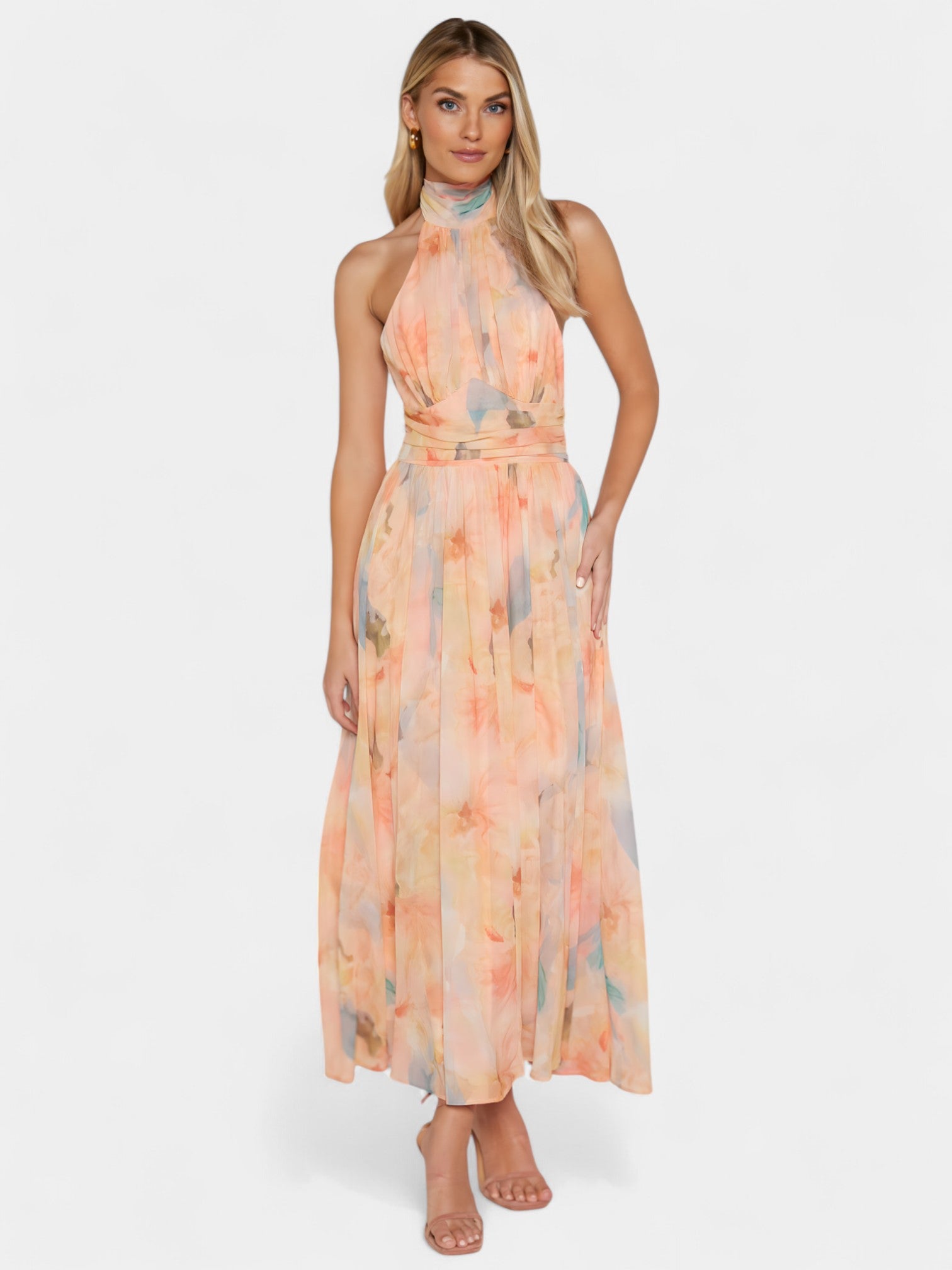 MEL MIDI DRESS