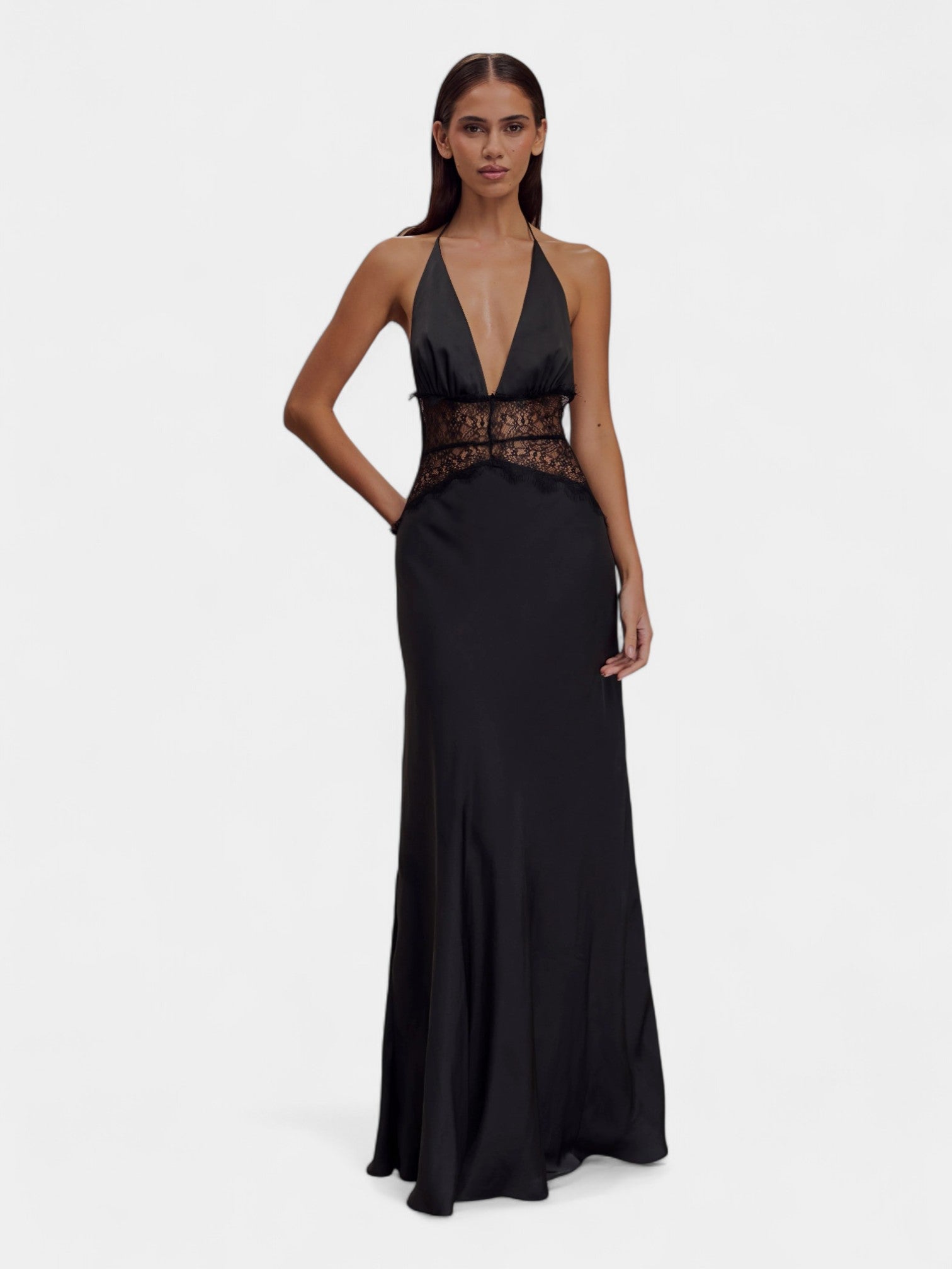 ETNA MAXI DRESS - BLACK