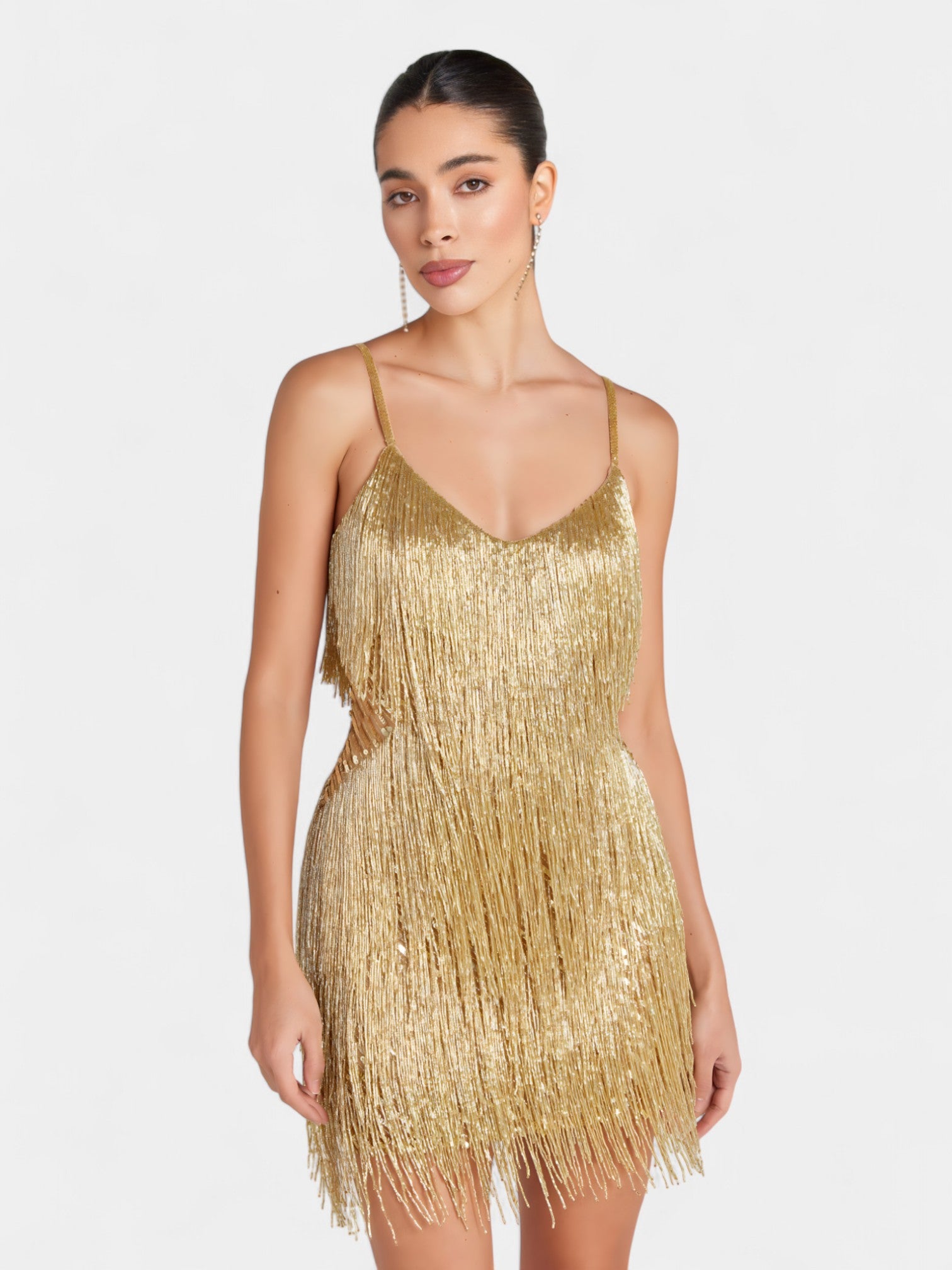ALIRA MINI DRESS - GOLD