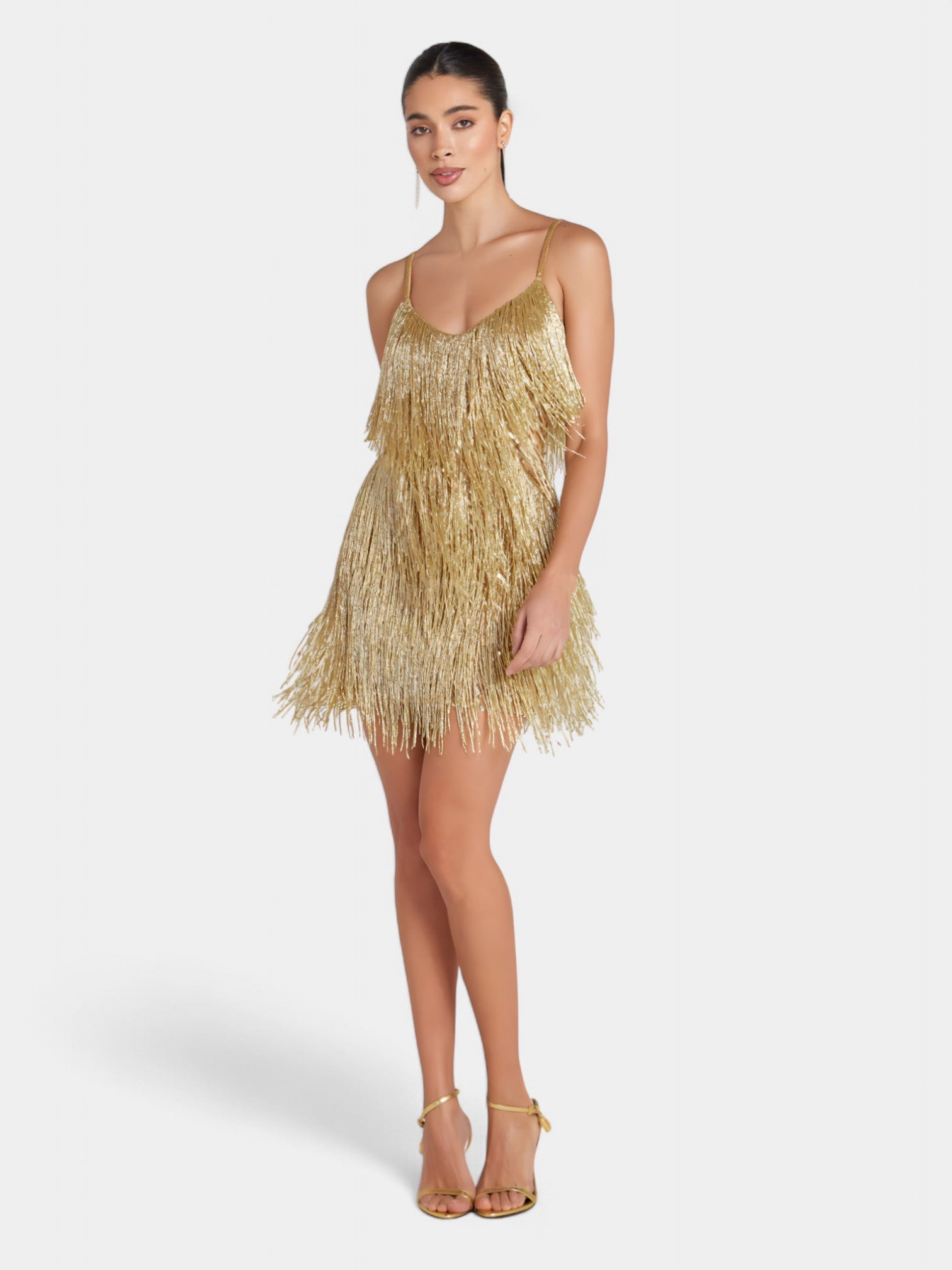 ALIRA MINI DRESS - GOLD