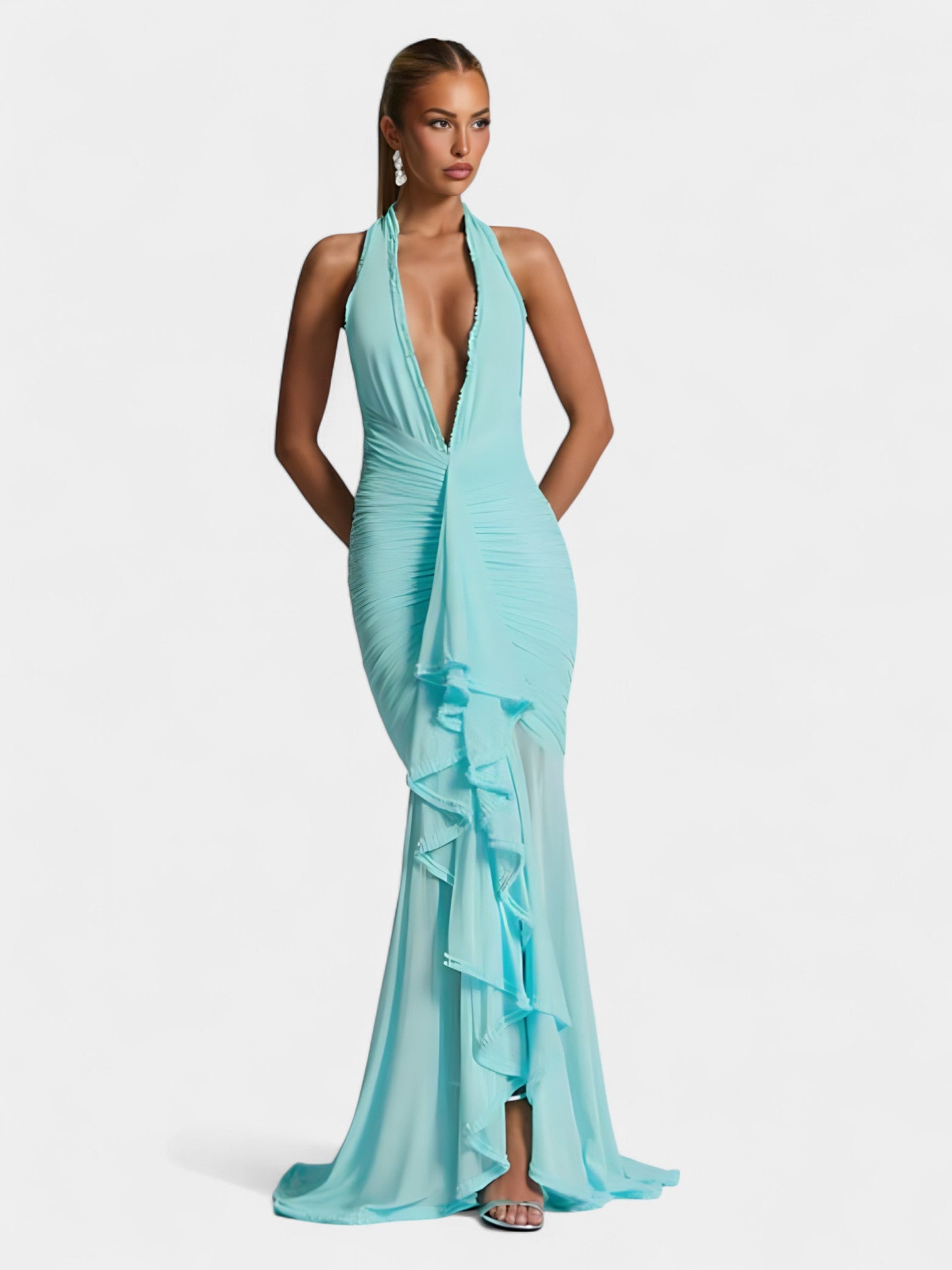 CASSIRA MAXI DRESS - CREAM