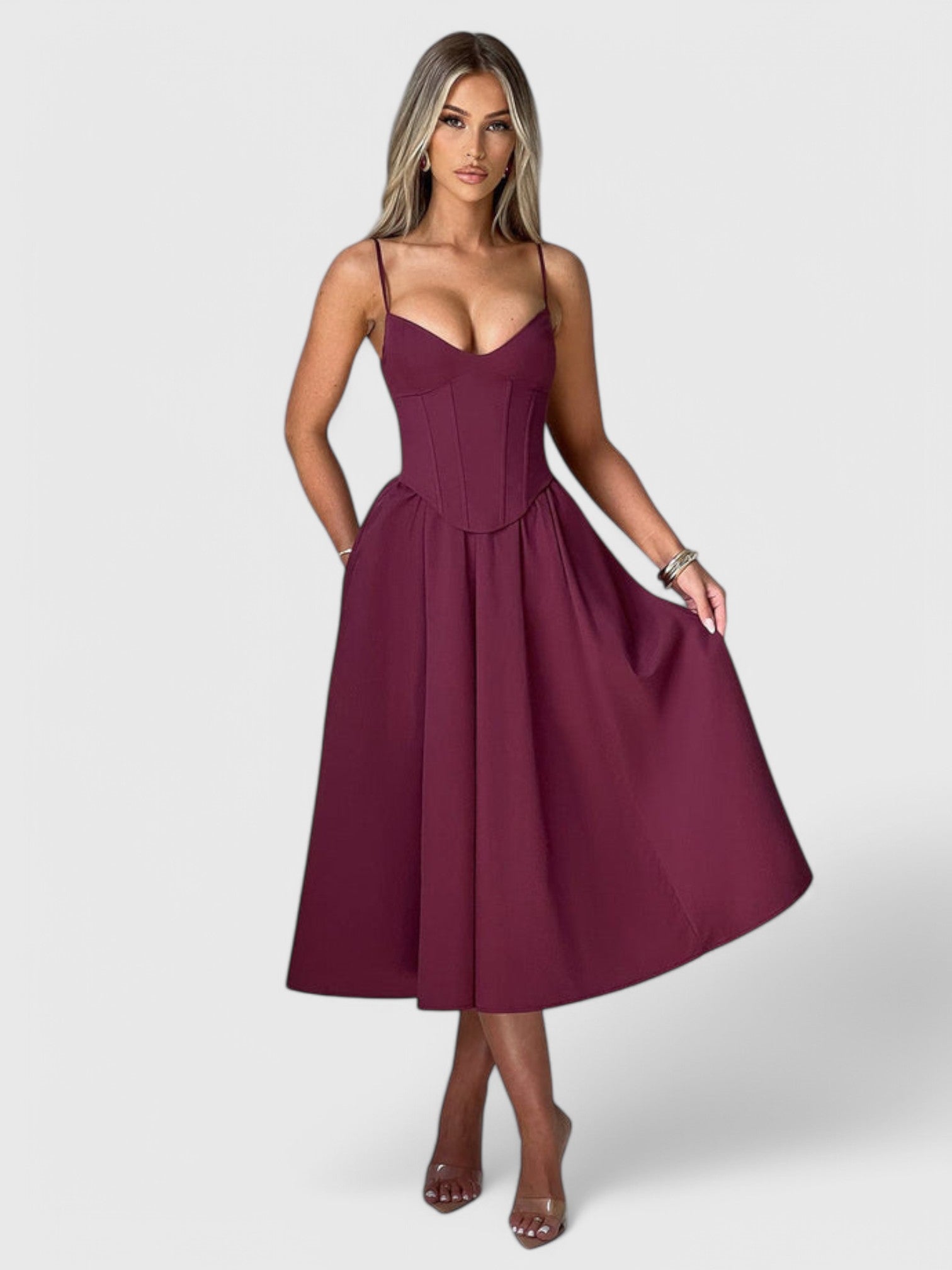 MICHAELA MIDI DRESS