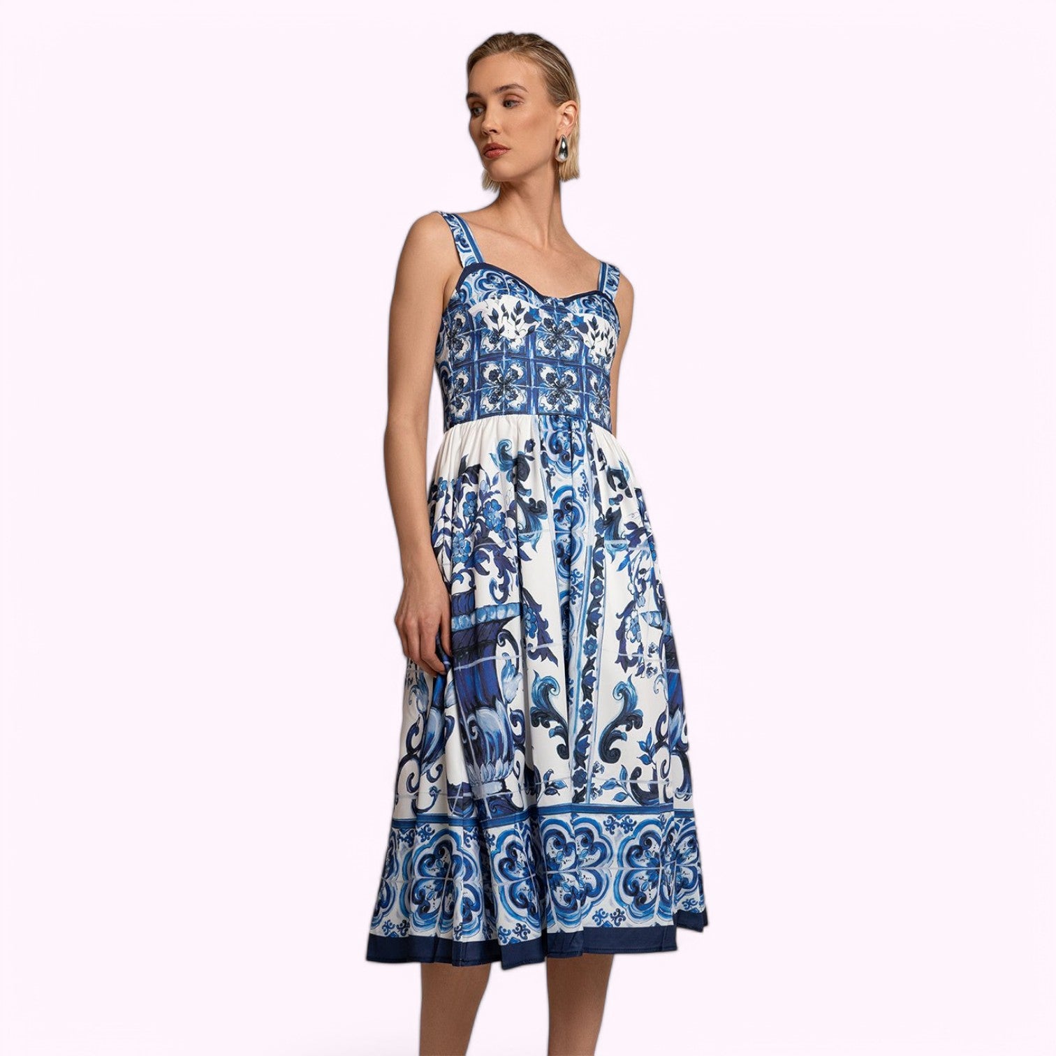 AZURE MIDI DRESS