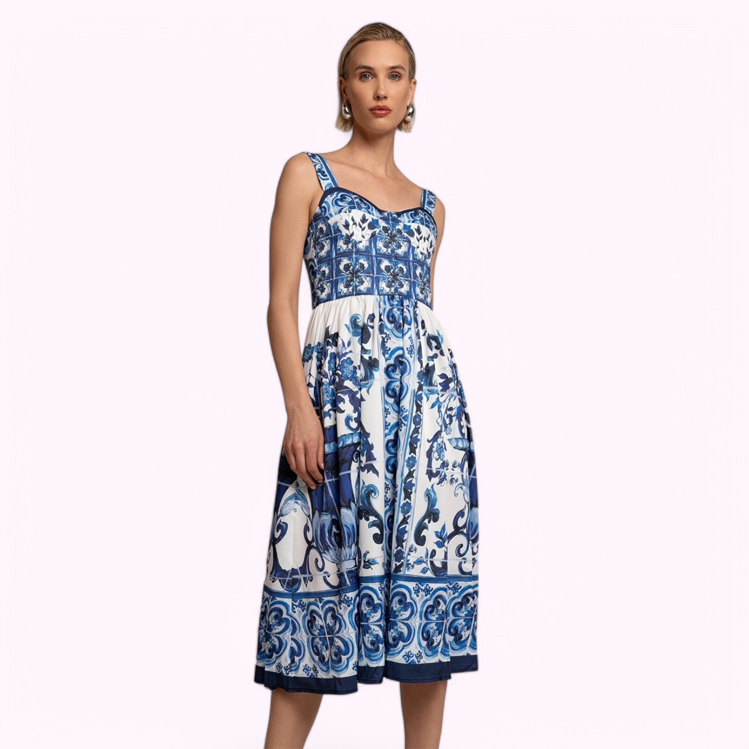AZURE MIDI DRESS