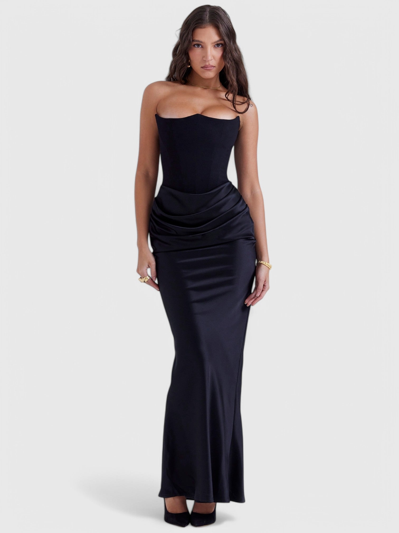 CHICAGO MAXI DRESS - MOCHA