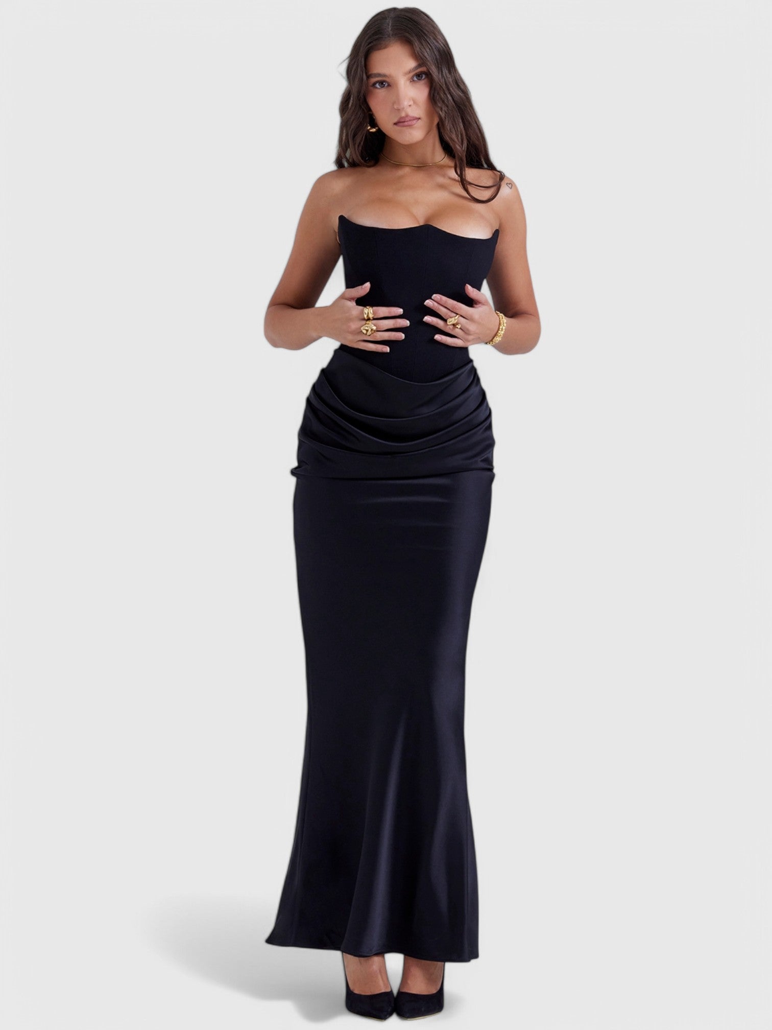 CHICAGO MAXI DRESS - MOCHA
