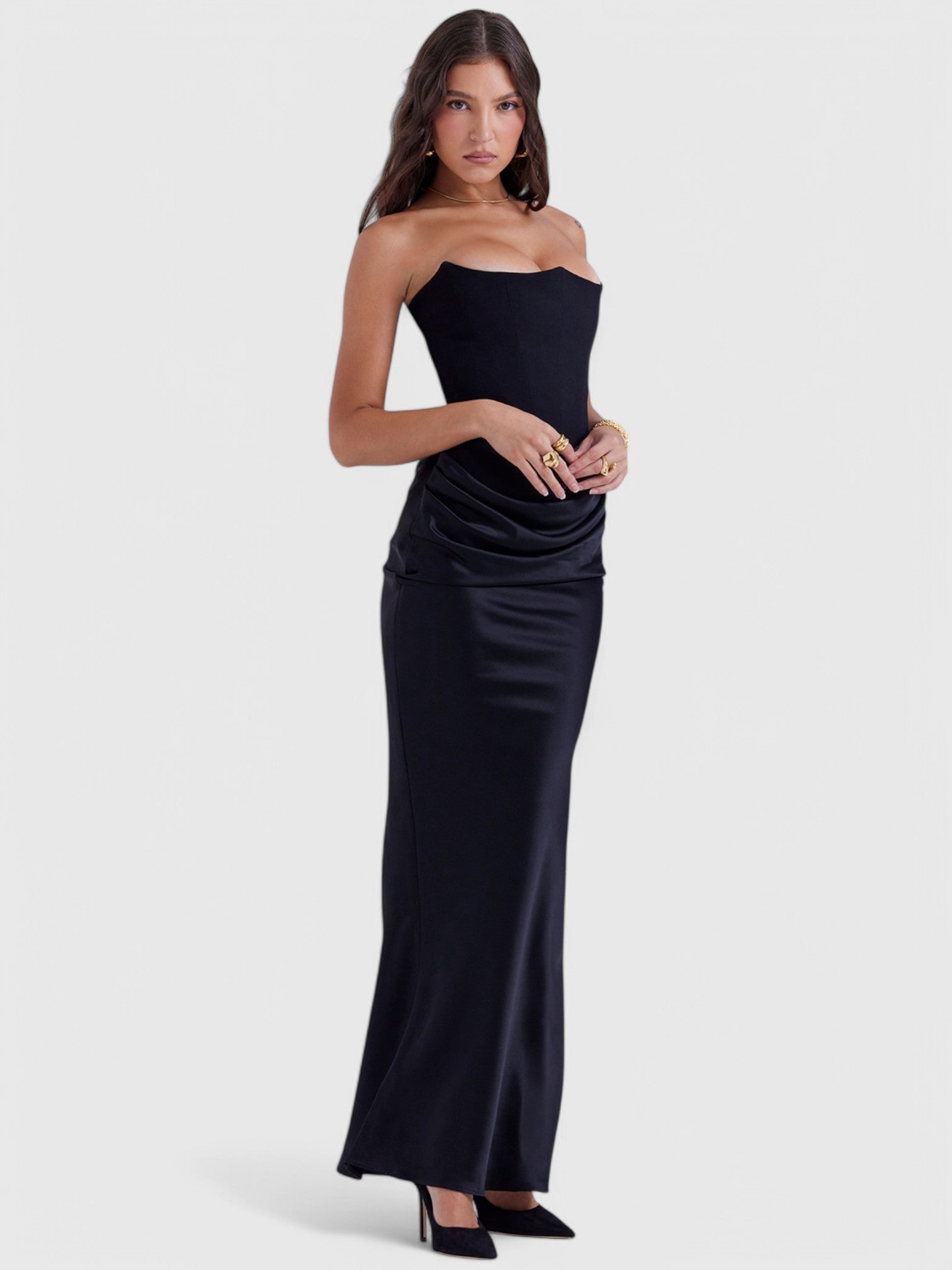 CHICAGO MAXI DRESS - MOCHA