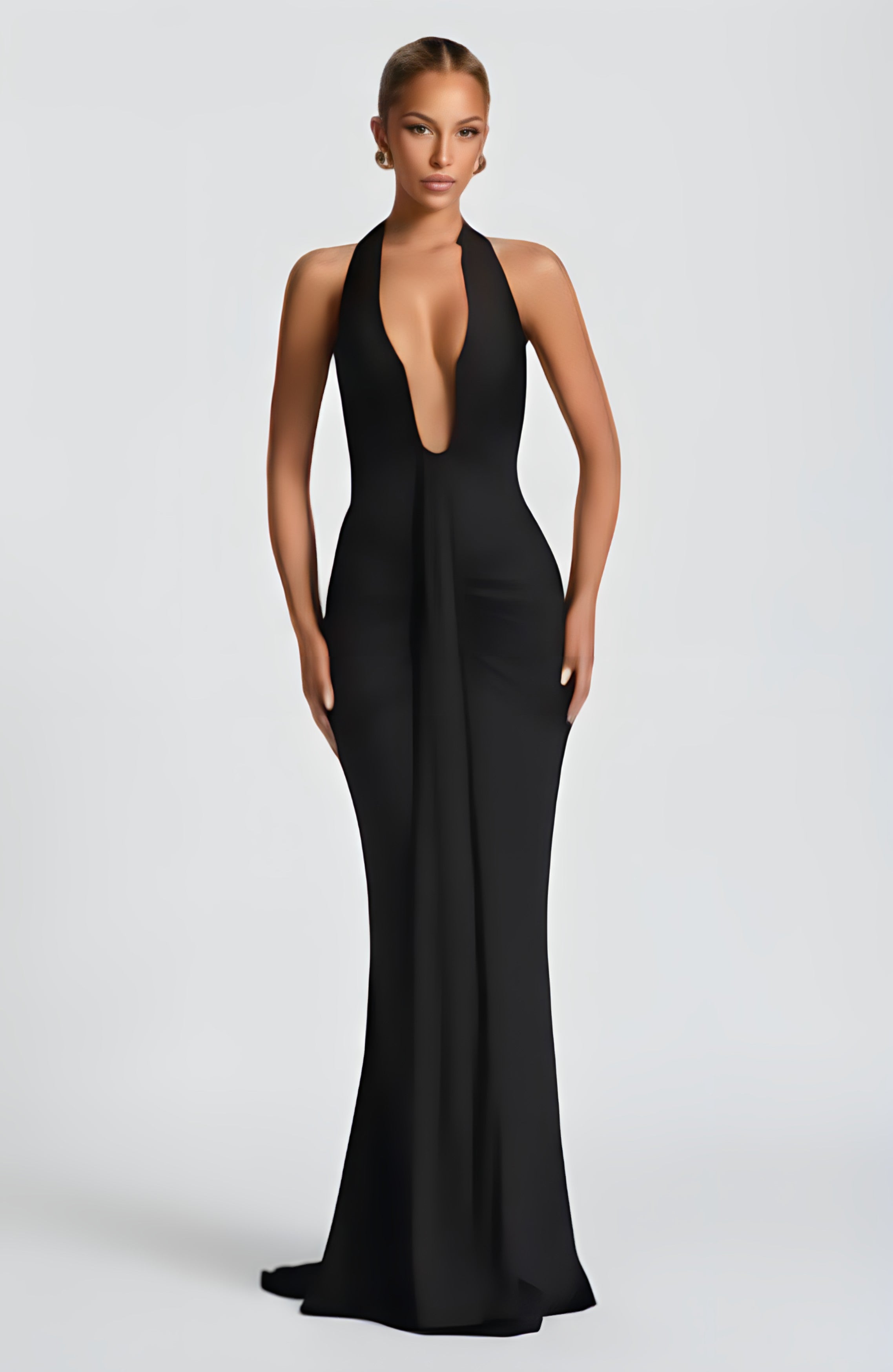 ADELAIDE MAXI DRESS - BLACK