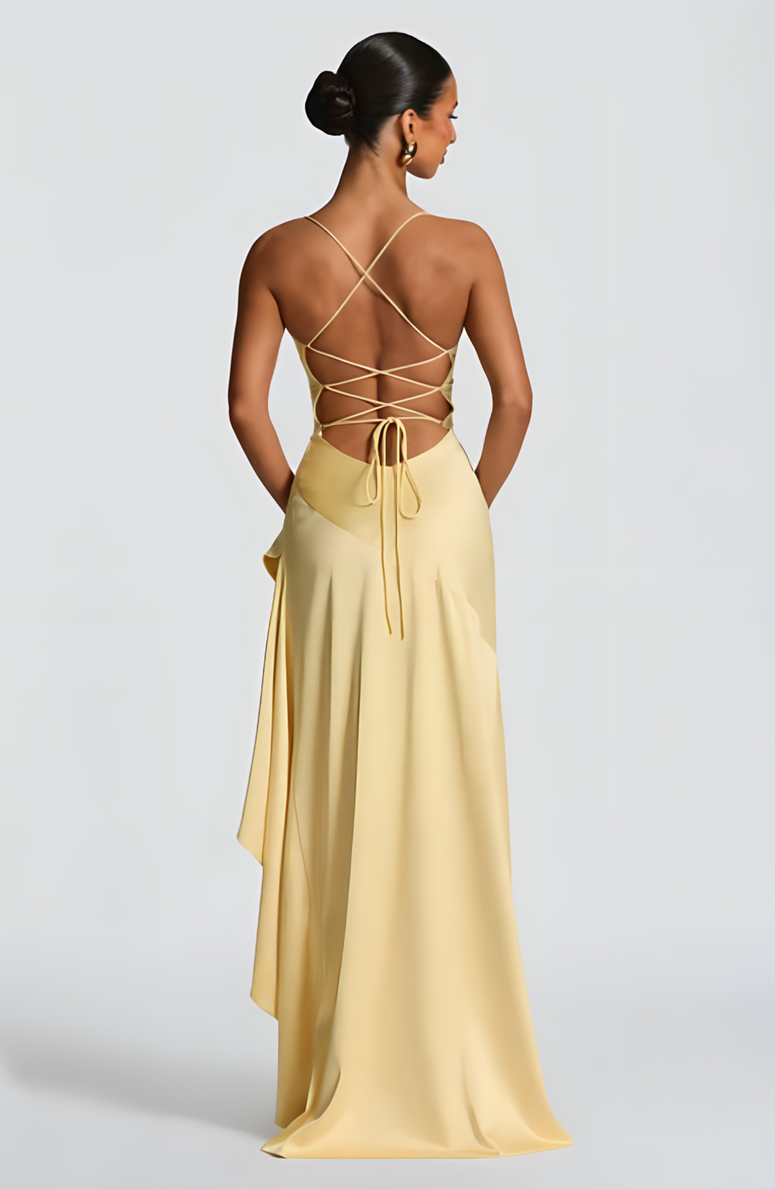 ROSETTA MAXI DRESS - LEMON