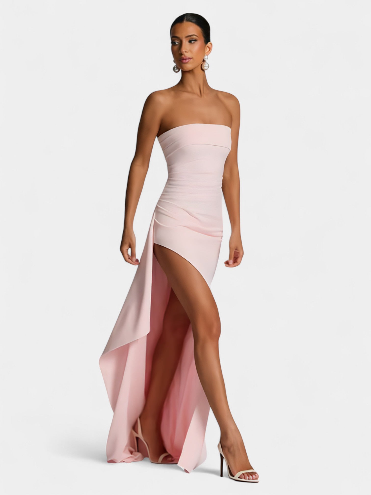 JORJA MAXI DRESS - BLUSH