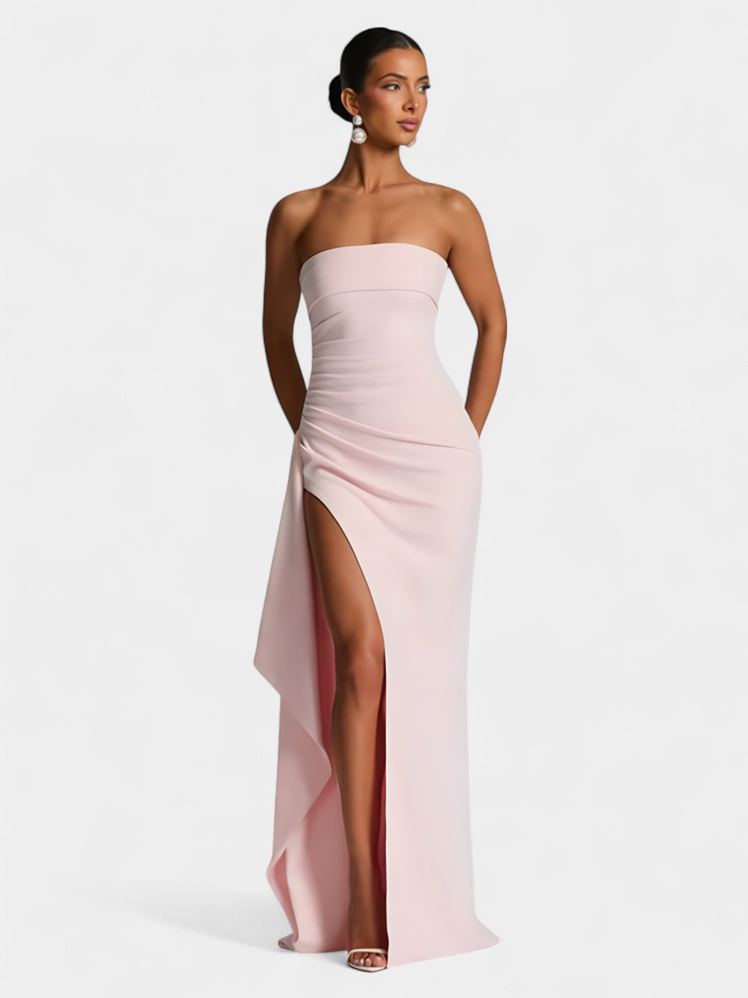 JORJA MAXI DRESS - BLUSH